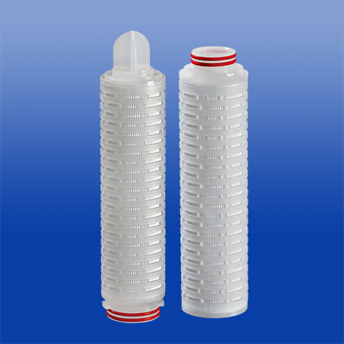 20 Inch PES Membrane 0.1um Filter Cartridges Low Pressure Drop BGE PP
